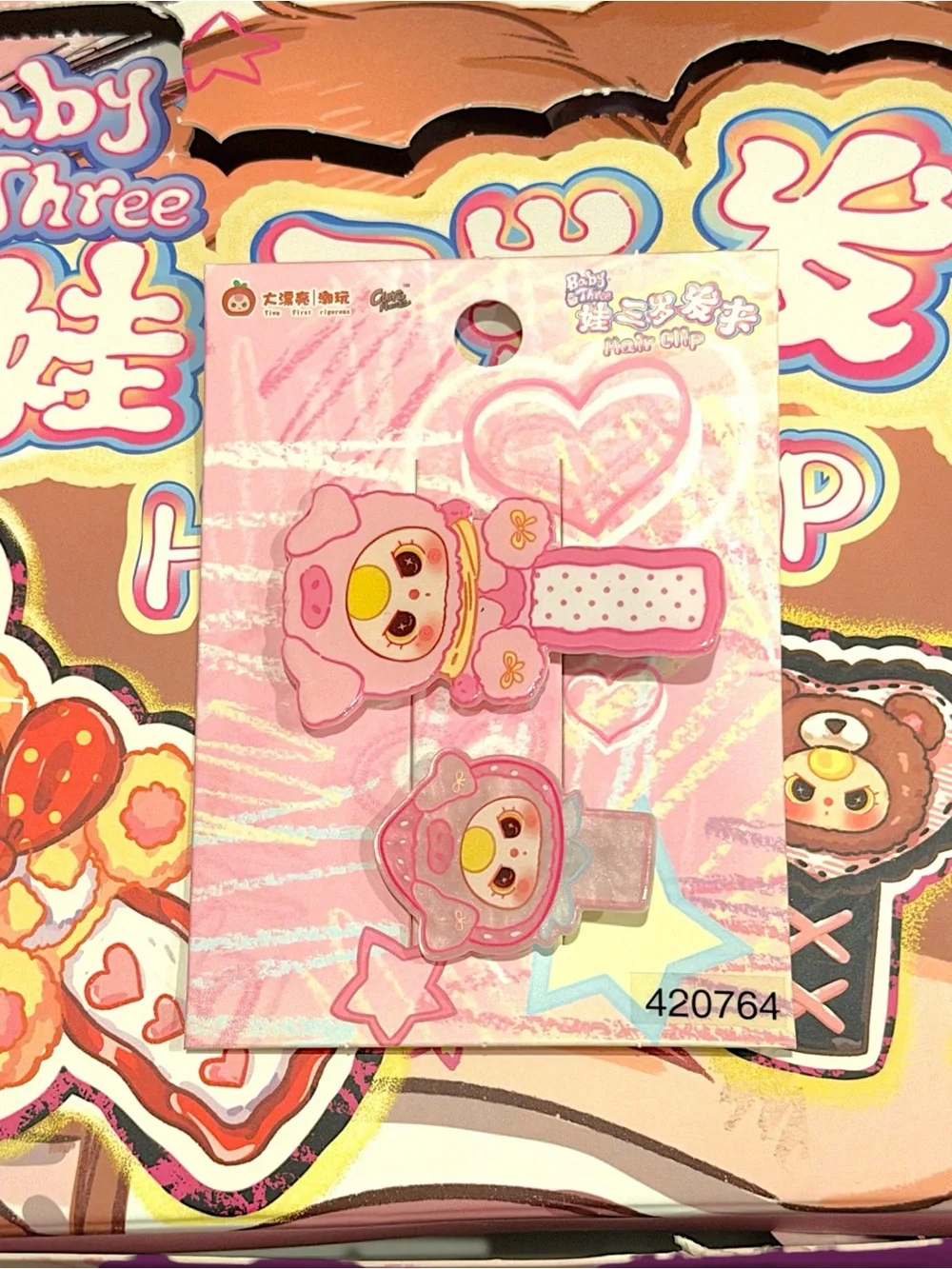 Baby Three Hair Clips